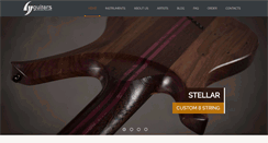 Desktop Screenshot of gvguitars.com