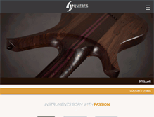 Tablet Screenshot of gvguitars.com